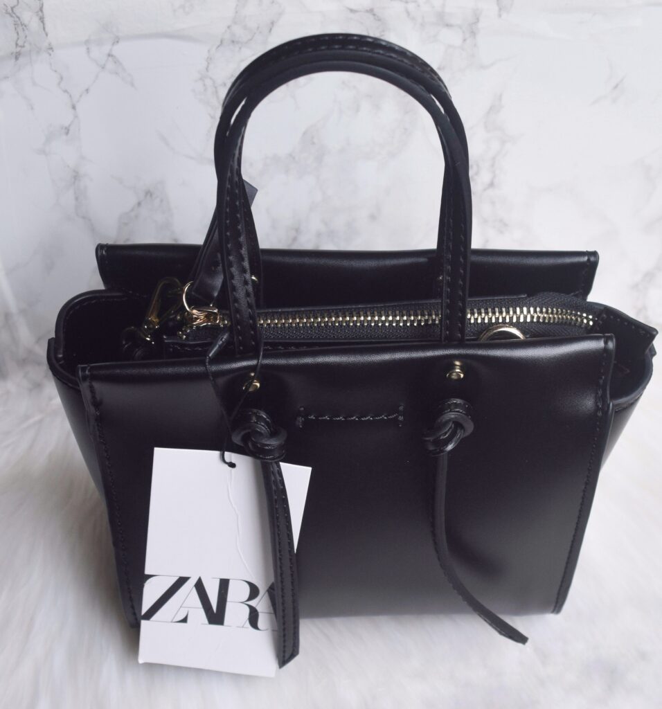 Zara Knotted Mini City Bag